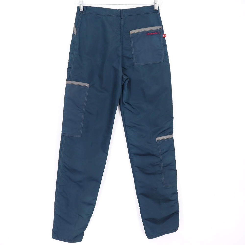Panno d'or Vintage Mens Size 32 Nylon Cargo Pants Blue Techwear Gorpcore USA - Picture 2 of 7